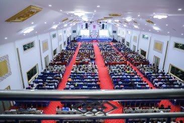 W-4P & CV-152MP in Ghana World Prayer Center