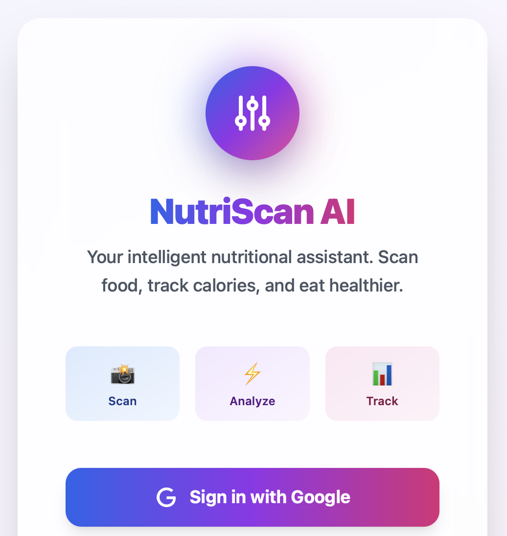NutriScan AI