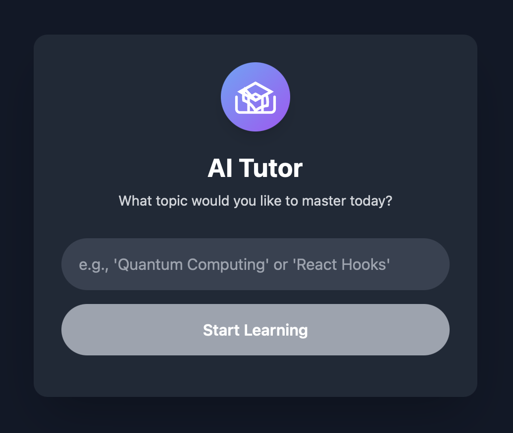 AI Tutor