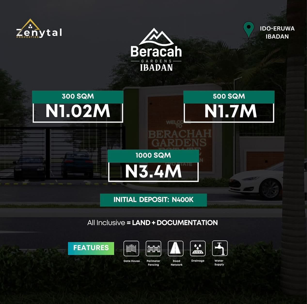 BERACAH GARDENS IBADAN