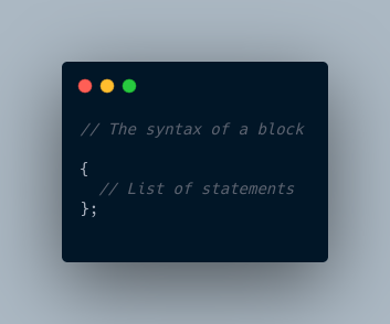 Block Syntax