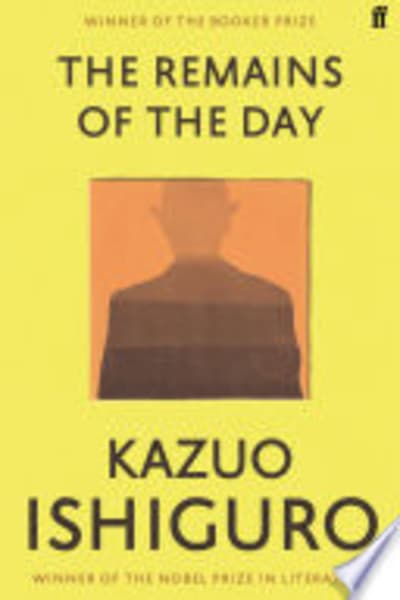 The Remains of the Day by Kazuo Ishiguro — book cover