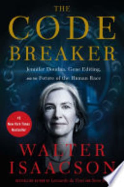 The Code Breaker by Walter Isaacson — book cover