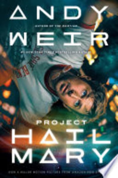 Project Hail Mary by Andy Weir — book cover