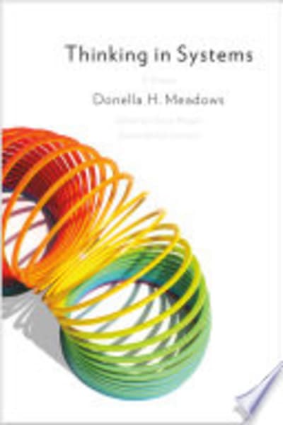 Thinking in Systems by Donella H. Meadows — book cover