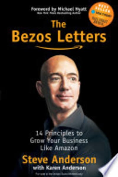 The Bezos Letters by Steve Anderson — book cover