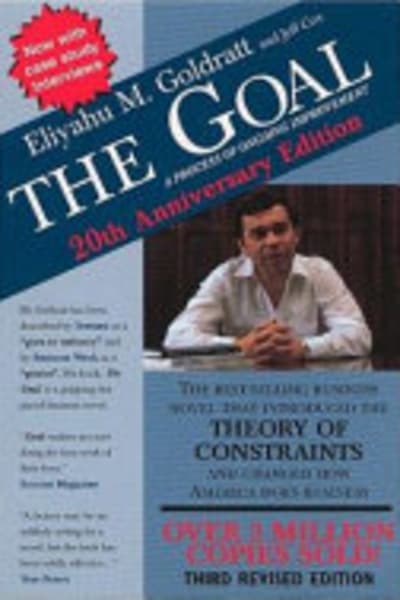 The Goal by Eliyahu Goldratt — book cover