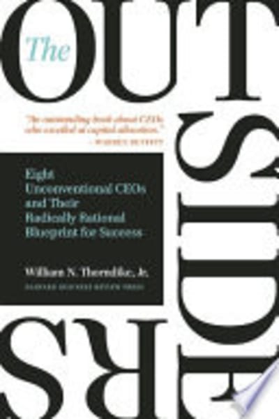 The Outsiders by William Thorndike — book cover