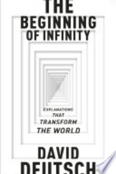 The Beginning of Infinity by David Deutsch — book cover