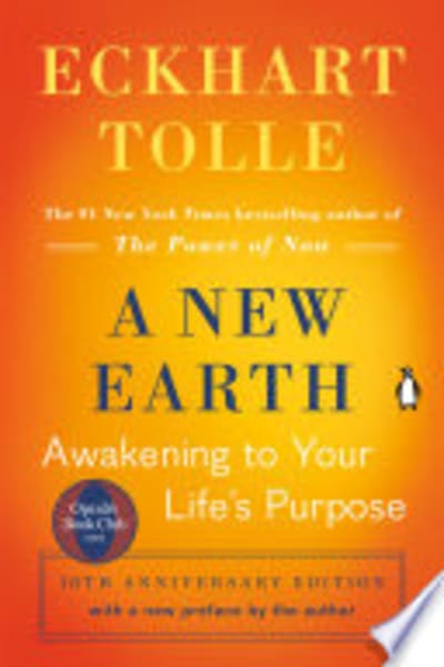 A New Earth by Eckhart Tolle — book cover