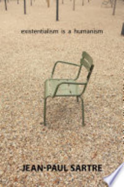 Existentialism Is a Humanism by Jean-Paul Sartre — book cover