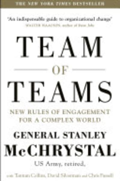 Team of Teams by Stanley McChrystal — book cover