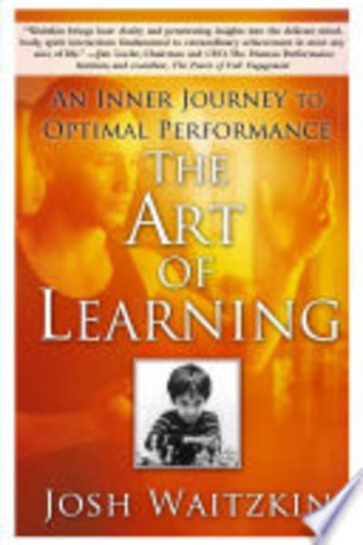 The Art of Learning by Josh Waitzkin — book cover
