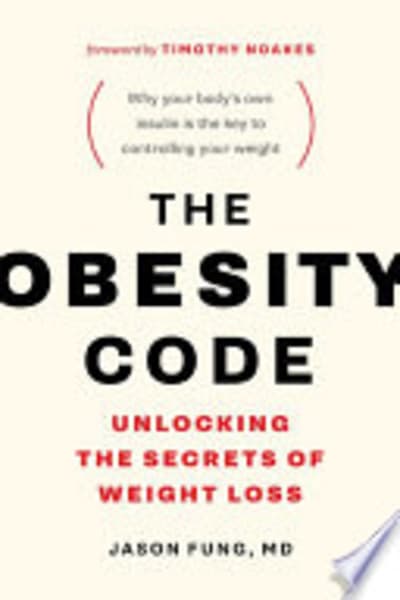 The Obesity Code by Jason Fung — book cover