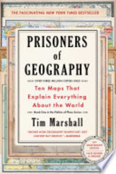 Prisoners of Geography by Tim Marshall — book cover