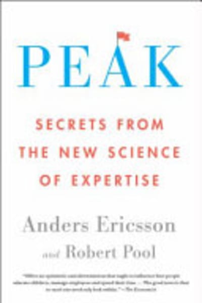 Peak by Anders Ericsson — book cover