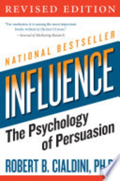 Influence by Robert Cialdini — book cover