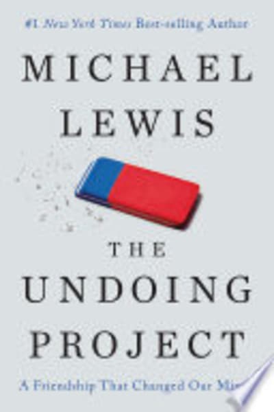 The Undoing Project by Michael Lewis — book cover