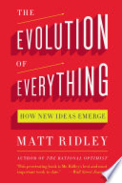The Evolution of Everything by Matt Ridley — book cover