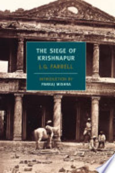 The Siege of Krishnapur by J.G. Farrell — book cover