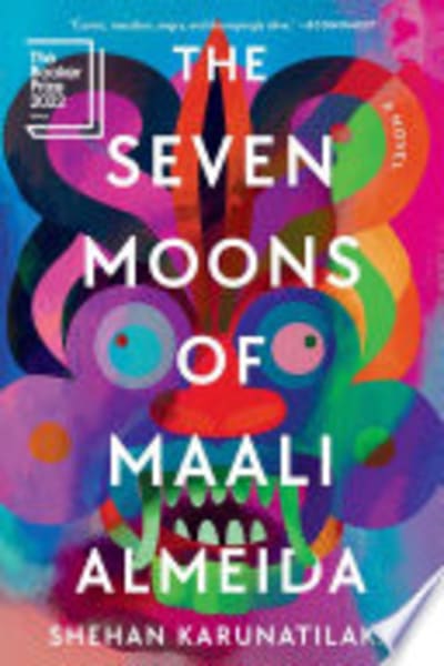 The Seven Moons of Maali Almeida by Shehan Karunatilaka — book cover