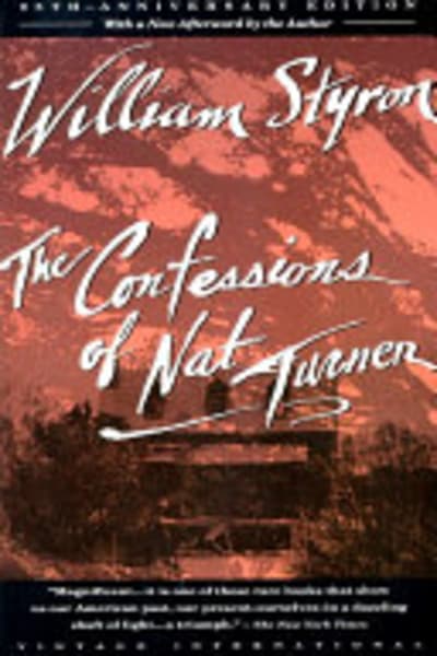 The Confessions of Nat Turner by William Styron — book cover