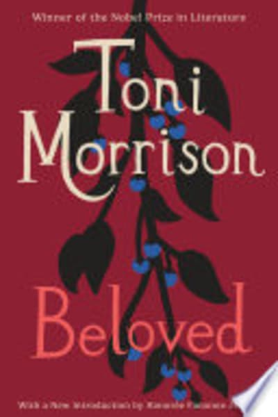 Beloved by Toni Morrison — book cover