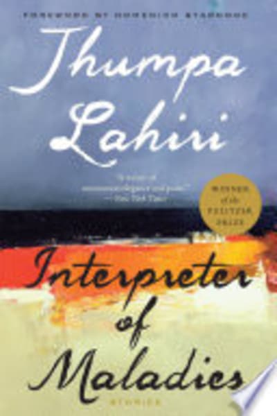 Interpreter of Maladies by Jhumpa Lahiri — book cover