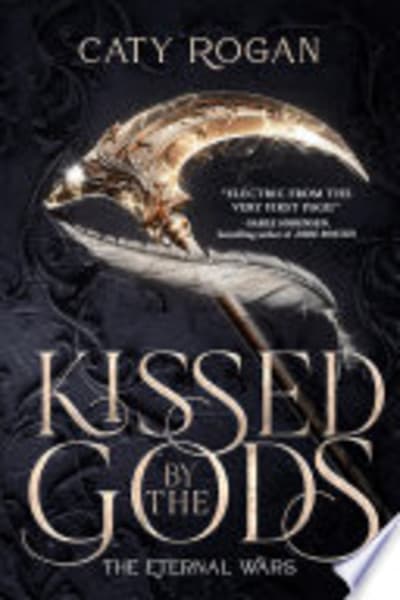 Kissed By the Gods by Caty Rogan — book cover