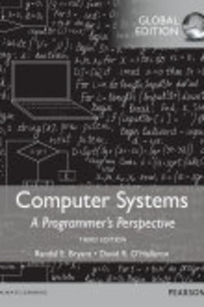 Computer Systems: A Programmer's Perspective by Bryant & O'Hallaron — book cover