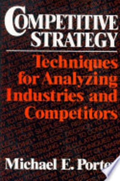 Competitive Strategy by Michael Porter — book cover