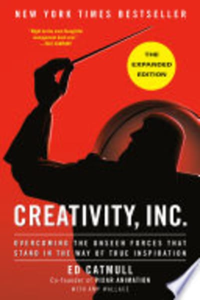 Creativity, Inc. by Ed Catmull — book cover
