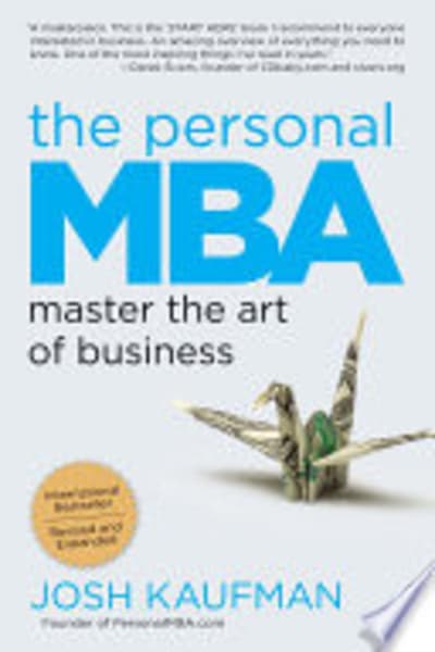 The Personal MBA by Josh Kaufman — book cover
