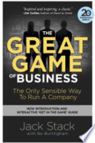 The Great Game of Business by Jack Stack — book cover