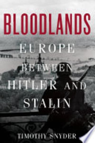 Bloodlands by Timothy Snyder — book cover