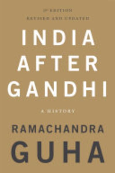 India After Gandhi by Ramachandra Guha — book cover