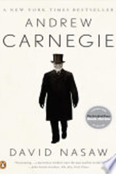 Andrew Carnegie by David Nasaw — book cover