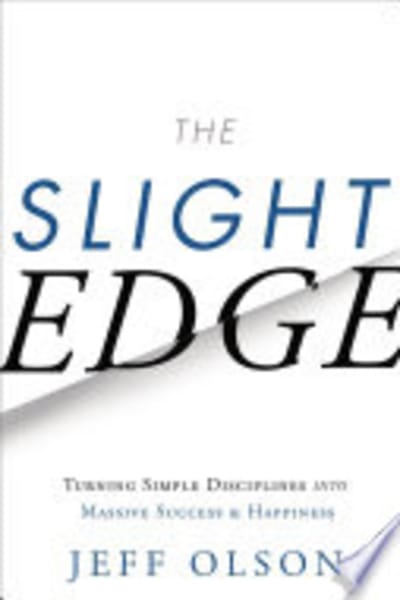 The Slight Edge by Jeff Olson — book cover