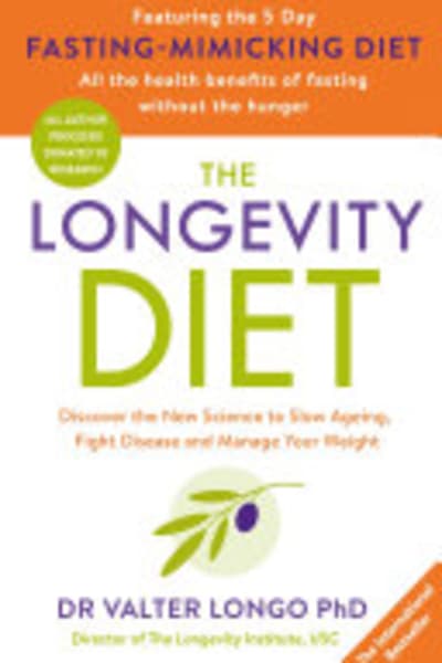 The Longevity Diet by Valter Longo — book cover