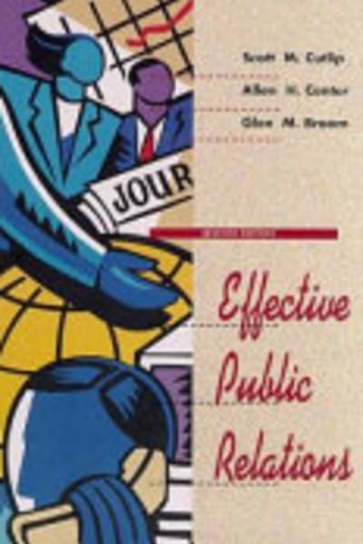 Effective Public Relations by Scott M. Cutlip — book cover