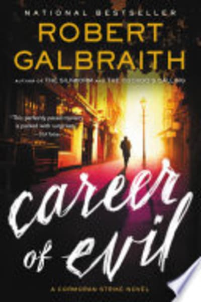 Career of Evil by Robert Galbraith — book cover