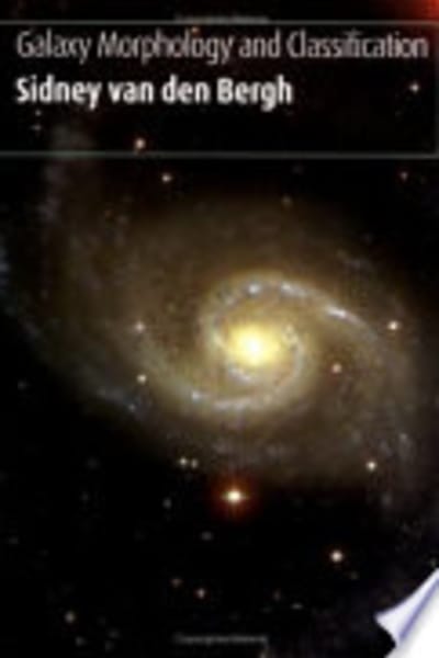 Galaxy Morphology and Classification by Sidney Van den Bergh — book cover