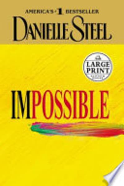 Impossible by Danielle Steel — book cover