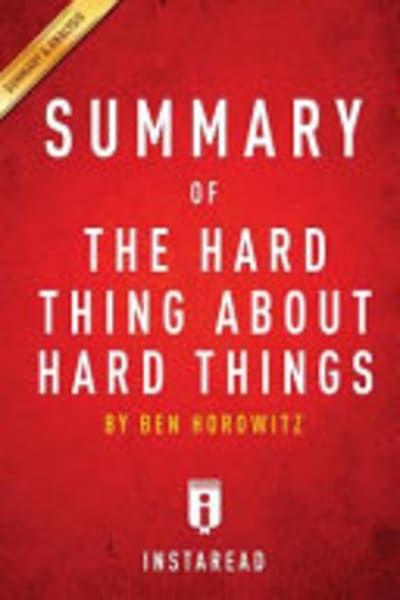 Measure What Matters Ben Horowitz by Ben Horowitz — book cover