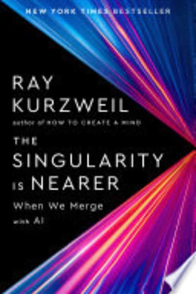 The Singularity Is Near by Ray Kurzweil — book cover
