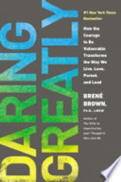 Daring Greatly by Brené Brown — book cover