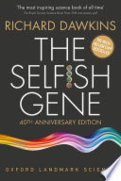 The Selfish Gene by Richard Dawkins — book cover
