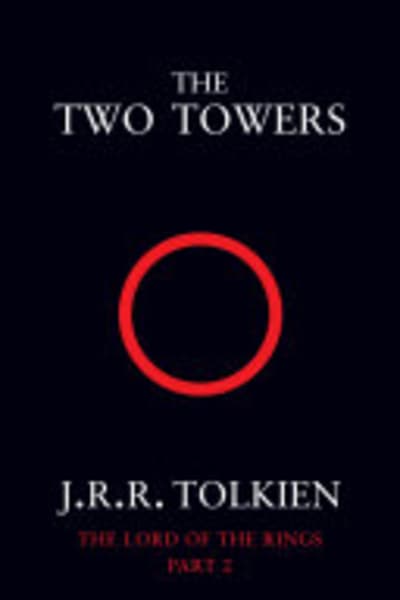 The Two Towers by J.R.R. Tolkien — book cover