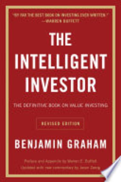 The Intelligent Investor by Benjamin Graham — book cover