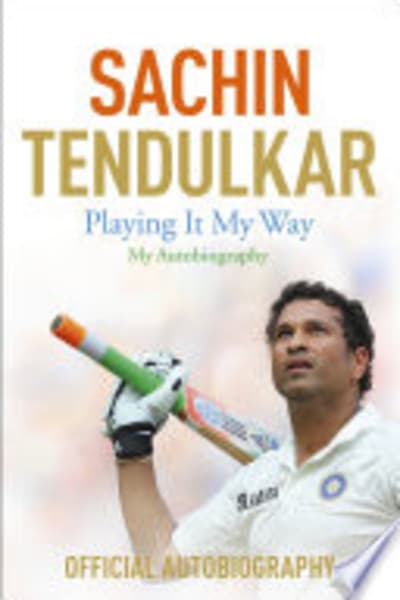 Playing It My Way by Sachin Tendulkar — book cover